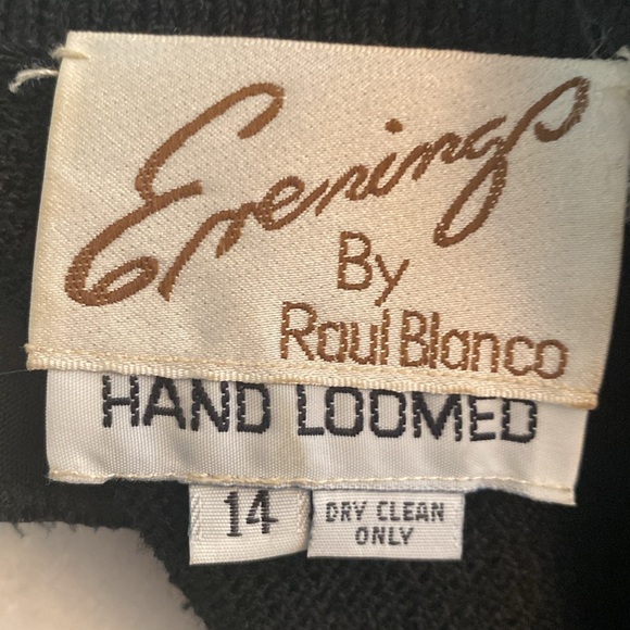 Raul Blanco hand loomed vintage dress - Picture 10 of 11